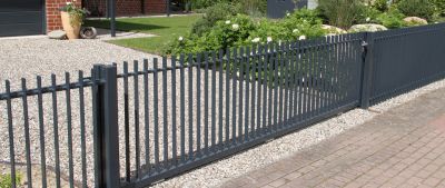 Metal Fence Installation Costs — Cost of Metal Fence Installation