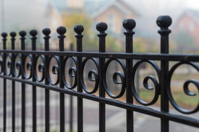 Wrought Iron Fence Installation